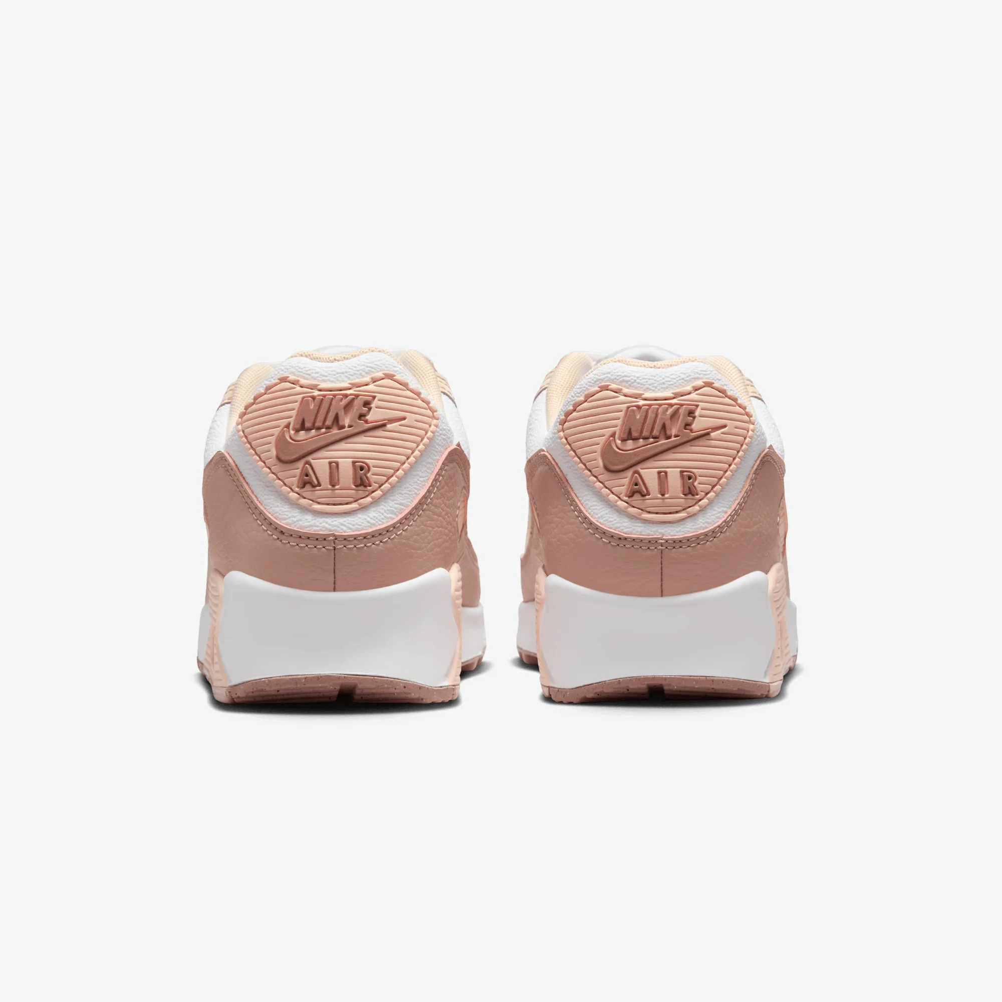 Nike | AIR MAX 90 { WHITE/PARTICLE PINK-WASHED CORAL - Image 4