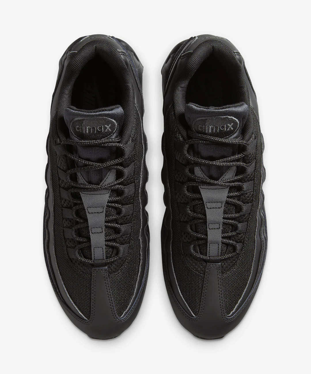 Nike | AIR MAX 95 BIG BUBBLE { BLACK/BLACK-BLACK-ANTHRACITE - Image 2