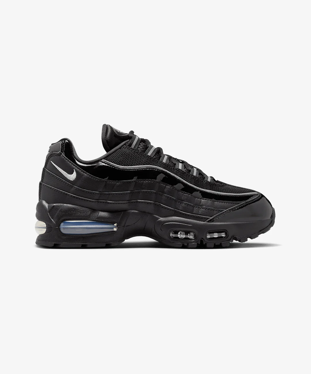 Nike | AIR MAX 95 BIG BUBBLE { BLACK/METALLIC SILVER-REFLECT SILVER