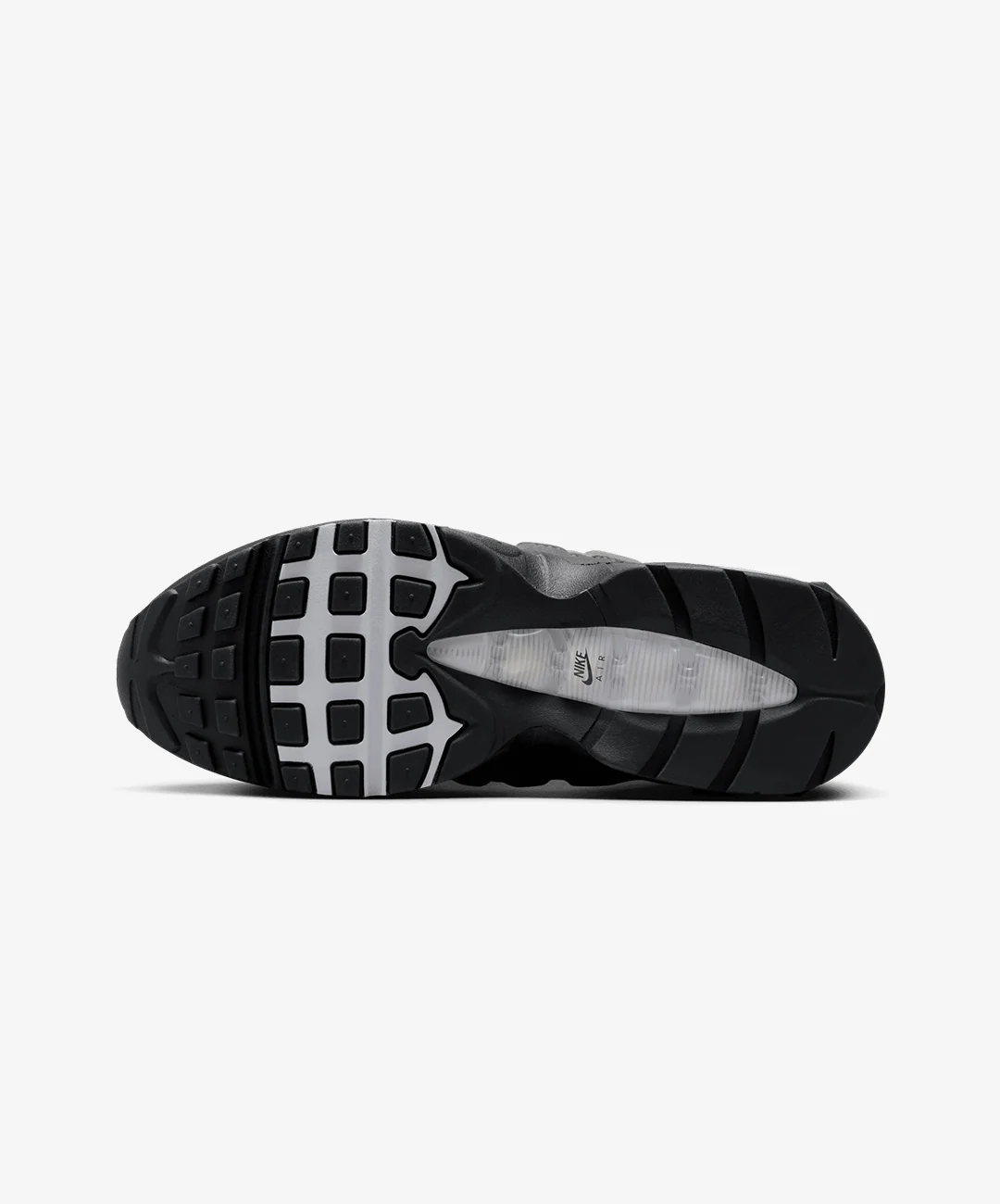 Nike | AIR MAX 95 BIG BUBBLE "OG" { BLACK/MEDIUM ASH/DARK PEWTER/WHITE - Image 7