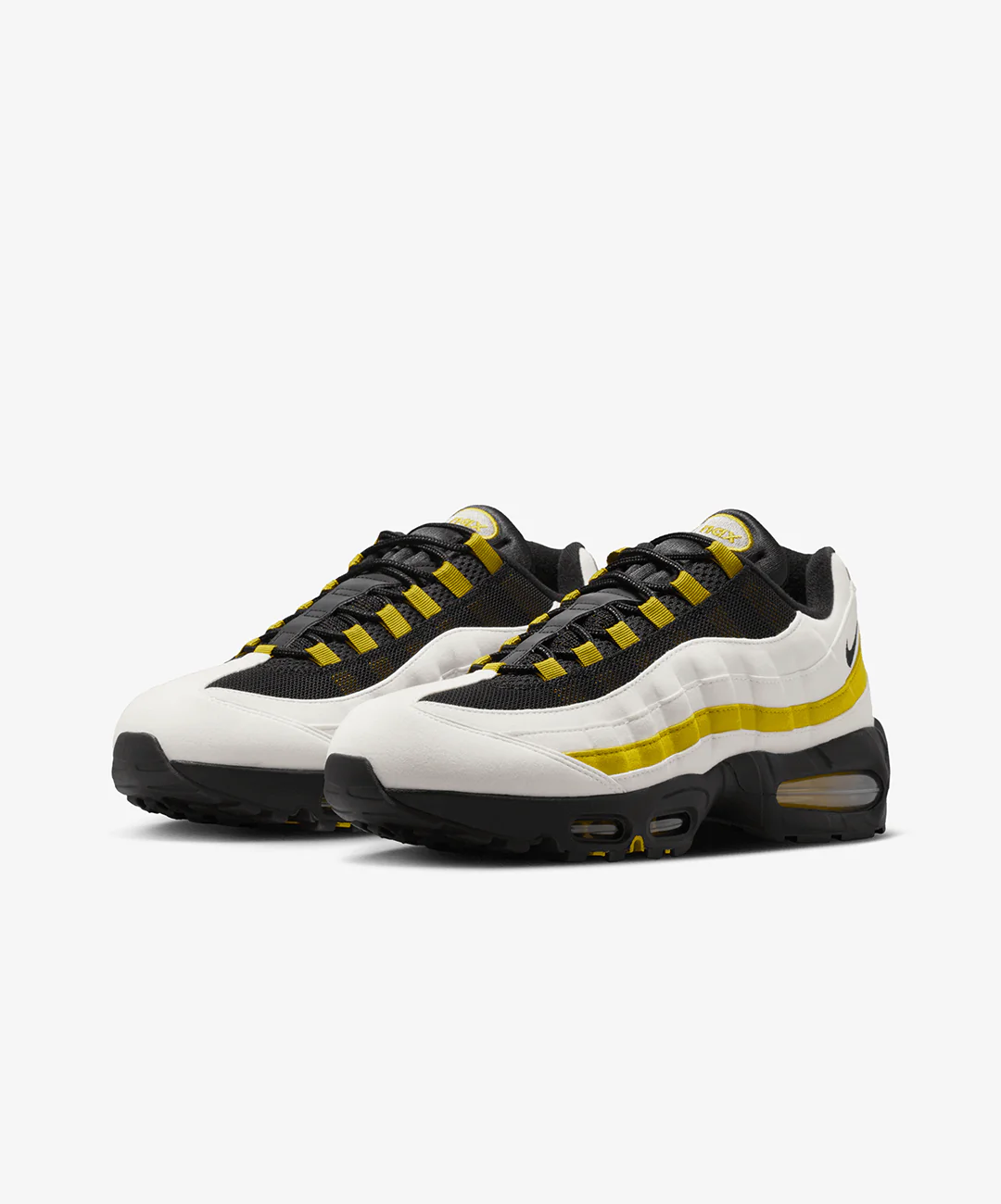 Nike | AIR MAX 95 BIG BUBBLE "OG" { WHITE/BLACK/SAFFRON QUARTZ - Image 3