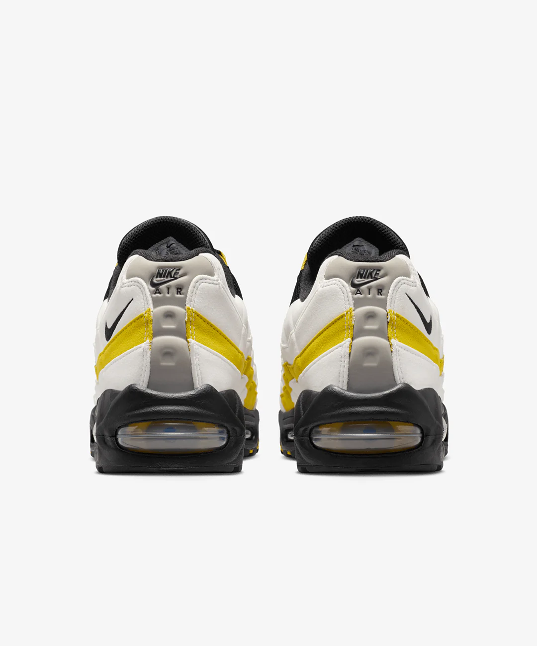 Nike | AIR MAX 95 BIG BUBBLE "OG" { WHITE/BLACK/SAFFRON QUARTZ - Image 4