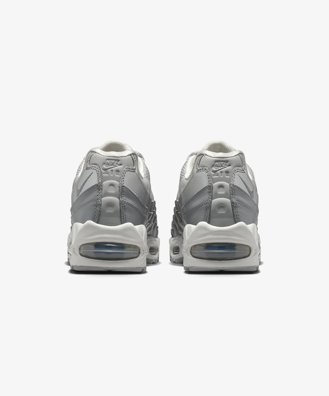 Nike | AIR MAX 95 BIG BUBBLE SE { GREY FOG/METALLIC SILVER-PARTICLE GREY - Image 4