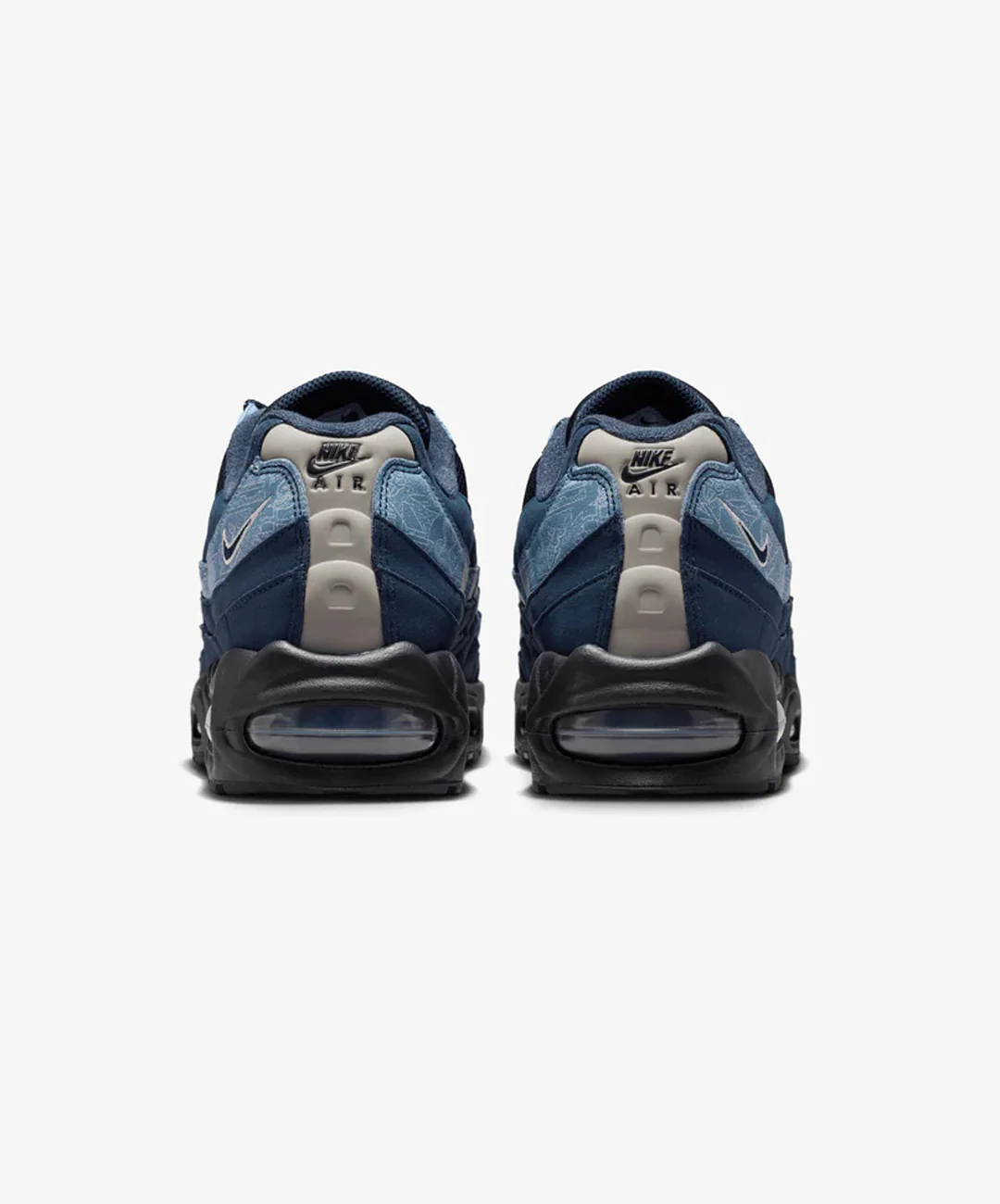 Nike | AIR MAX 95 BIG BUBBLE SE { MULTI-COLOR/OBSIDIAN-WORK BLUE-WHITE - Image 4