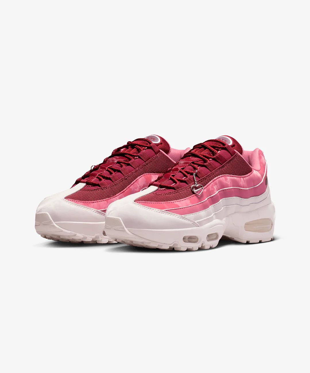Nike | AIR MAX 95 BIG BUBBLE "VALENTINE'S DAY" { TEAM RED/PEARL PINK-PEONY - Image 3