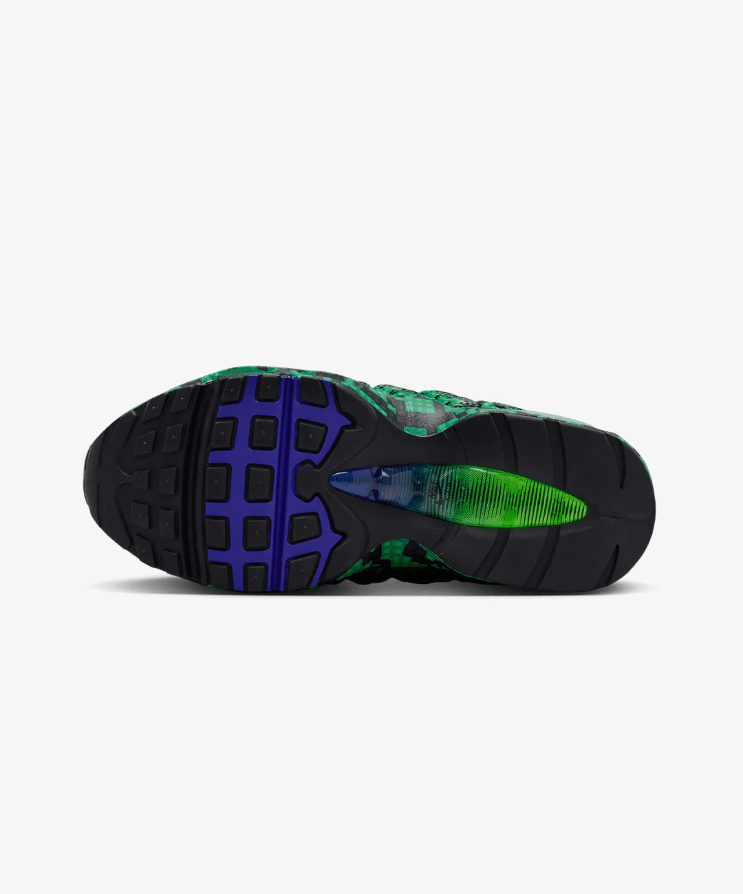 Nike | AIR MAX 95 X LEGO® COLLECTION (GS) { LUCKY GREEN/METALLIC SILVER-BLACK - Image 7