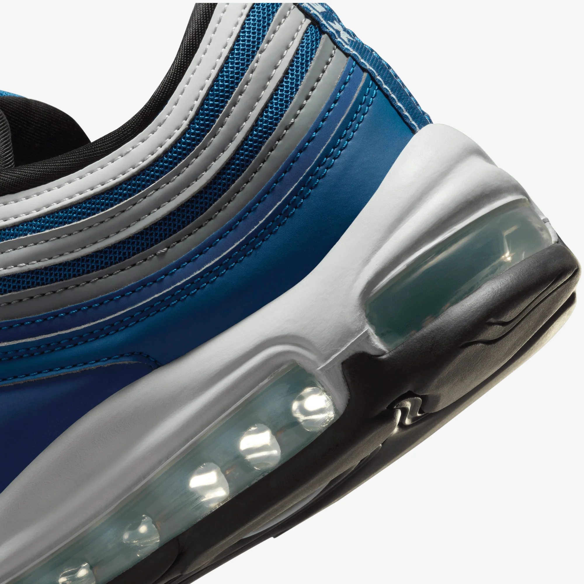 Nike | AIR MAX 97 { COURT BLUE/GLACIER BLUE-PURE PLATINUM - Image 6