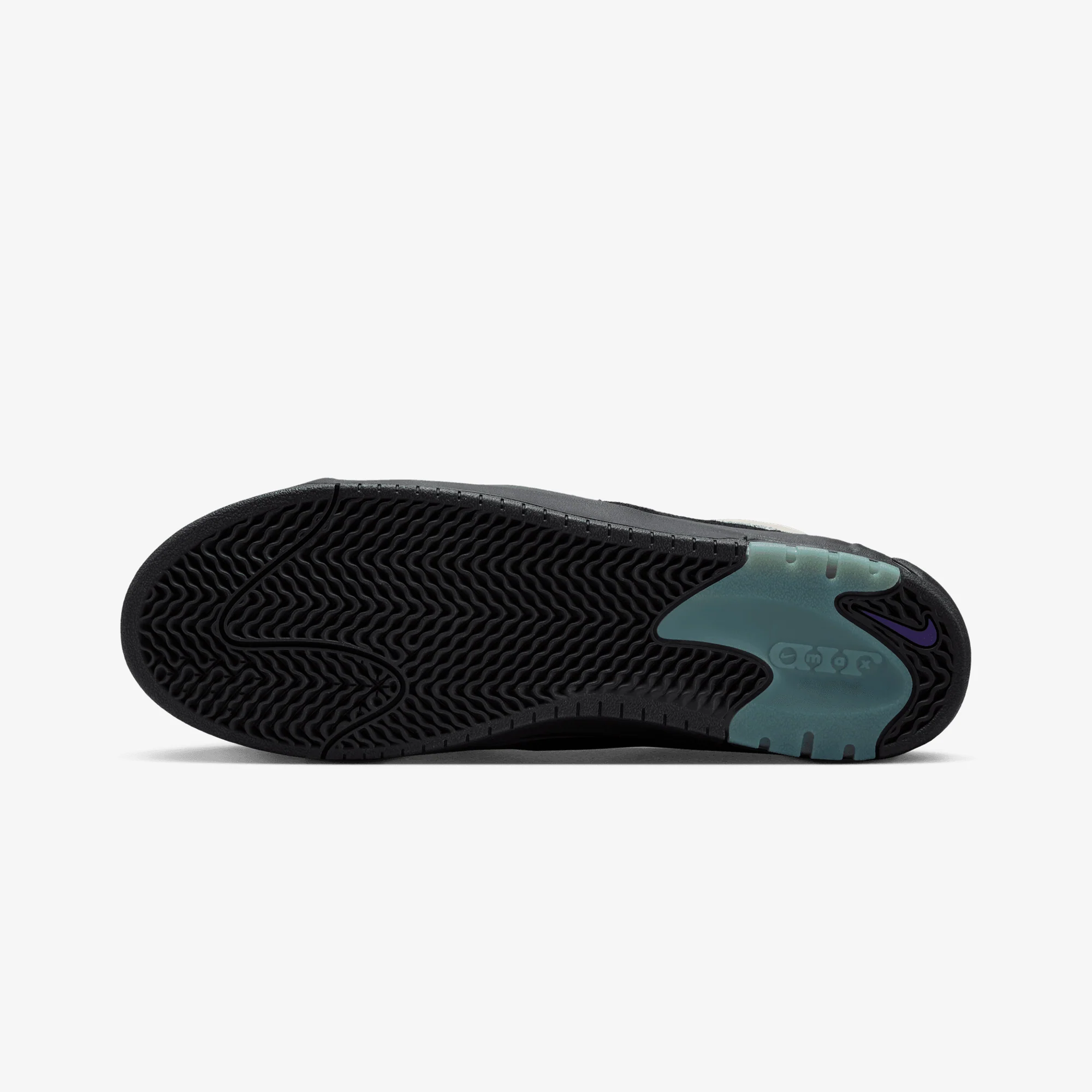 Nike | AIR MAX ISHOD { WHITE/BLACK-COURT PURPLE-BLACK - Image 7