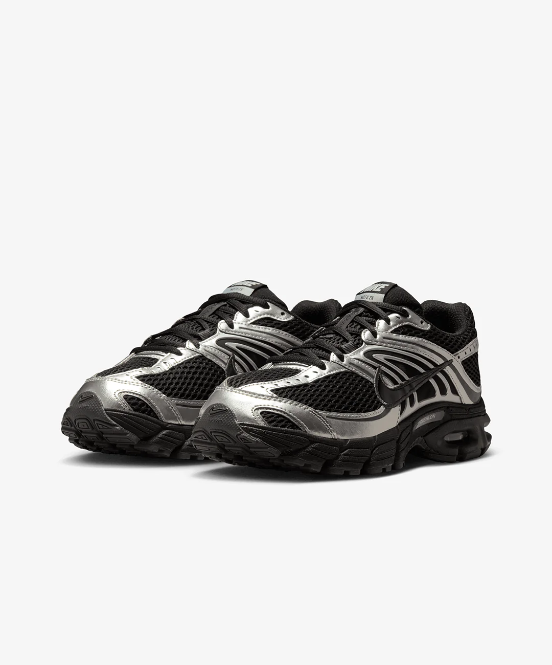 Nike | AIR MAX MOTO 2K { BLACK/METALLIC SILVER/ANTHRACITE/BLACK - Image 4