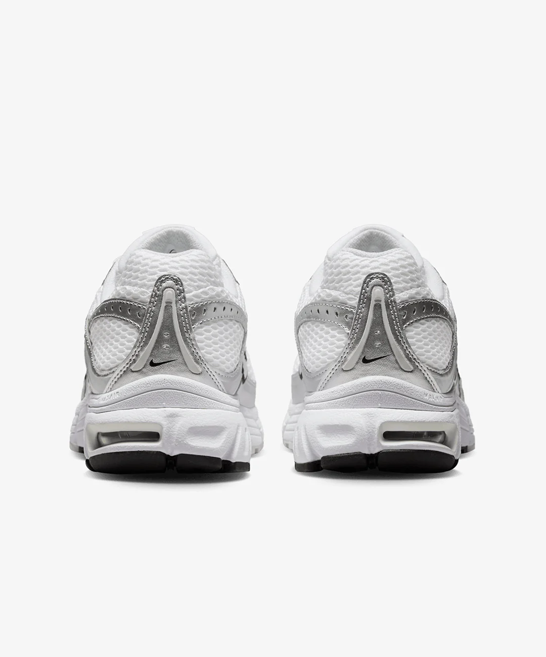 Nike | AIR MAX MOTO 2K { WHITE/METALLIC SILVER/BLACK/PHOTON DUST - Image 3