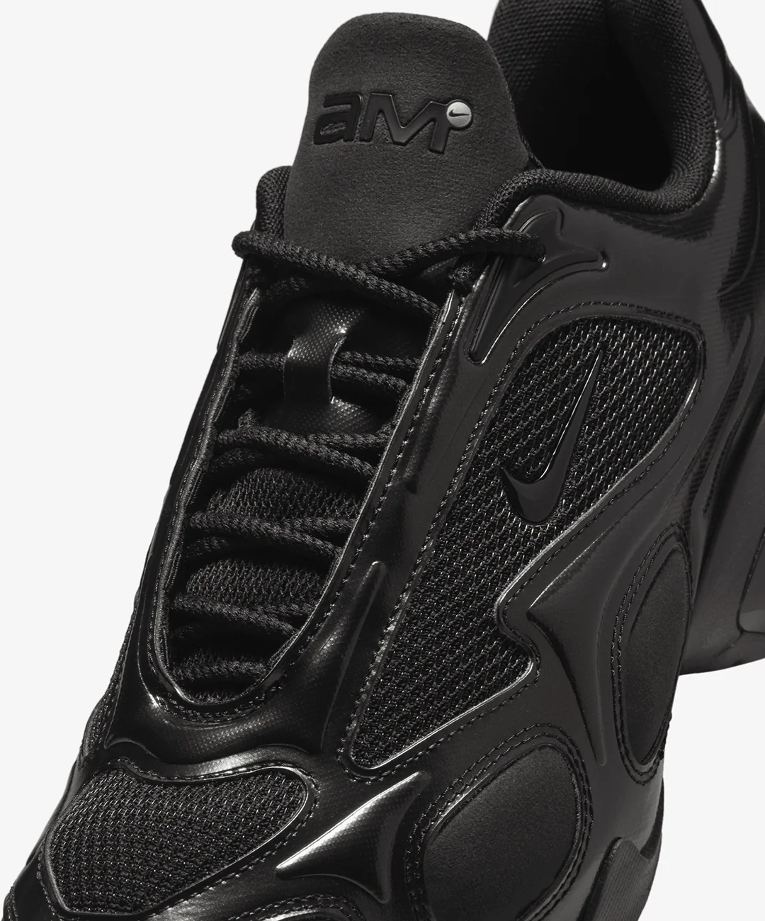 Nike | AIR MAX MUSE { BLACK/BLACK-METALLIC SILVER - Image 5