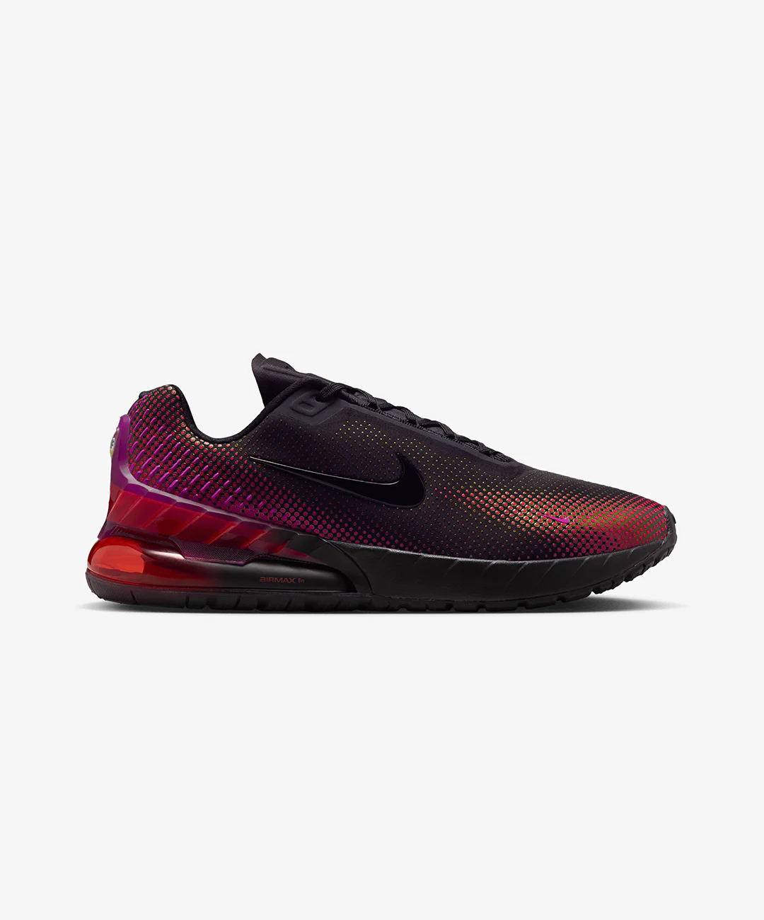 NIKE | NIKE AIR MAX PHOENIX SE { BLACK/BLACK-VIVID PURPLE-CHALLENGE RED