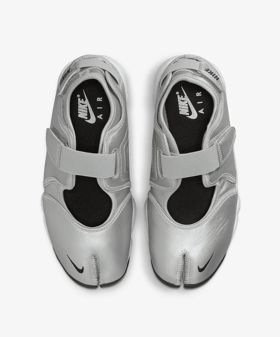 NIKE | AIR RIFT { METALLIC SILVER/SAIL-BLACK - Image 2