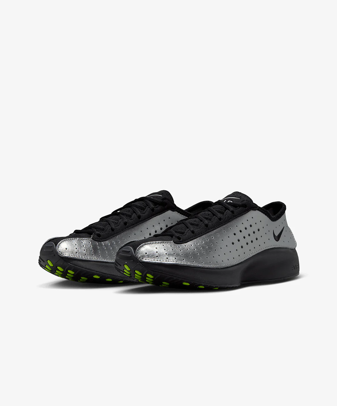 Nike | AIR SUPERFLY { METALLIC SILVER/BLACK-ANTHRACITE-VOLT - Image 3