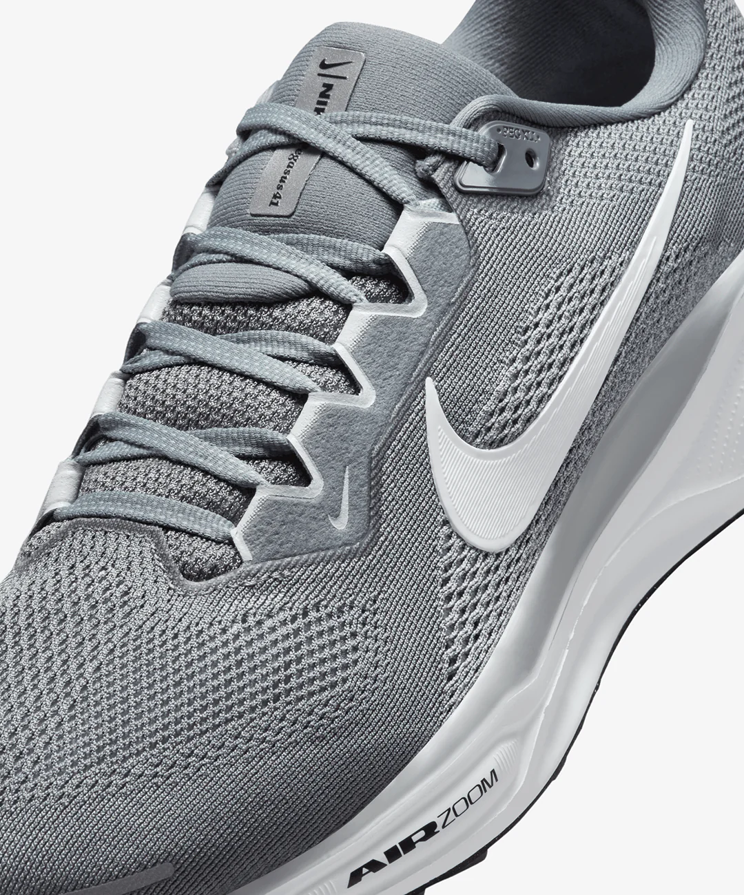 Nike | AIR ZOOM PEGASUS 41 { COOL GREY/WHITE-WOLF GREY-PURE PLATINUM - Image 6