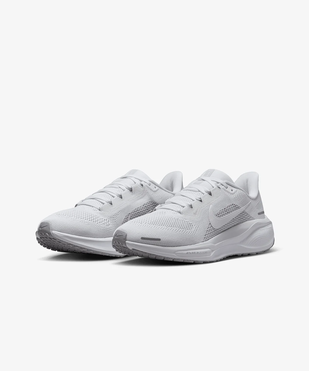 NIKE | AIR ZOOM PEGASUS 41 { WHITE/WHITE-PURE PLATINUM - Image 4