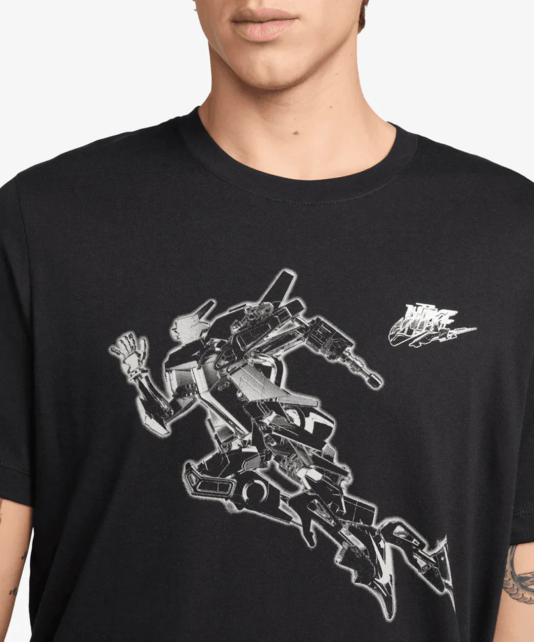 NIKE | AS M NSW TEE LBR SSNL CLUB { BLACK - Image 3