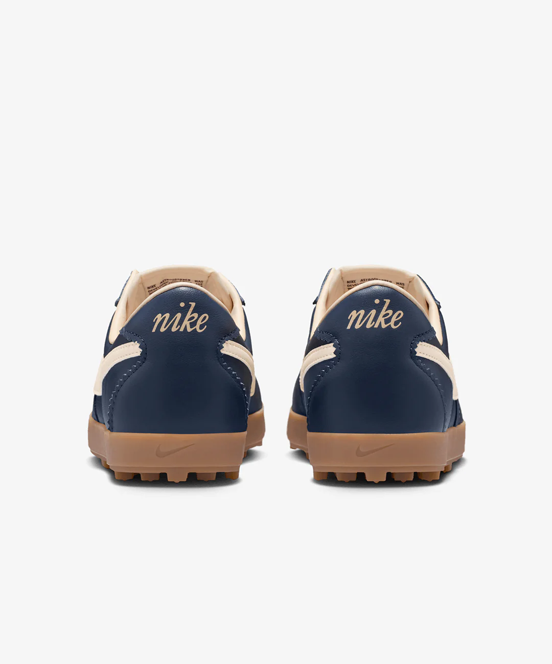Nike | ASTROGRABBER LEATHER { MIDNIGHT NAVY/MUSLIN-GUM LIGHT BROWN - Image 4