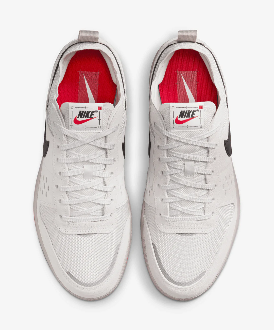 Nike | C1TY { COLLEGE GREY/BLACK-VAST GREY-FIRE RED - Image 2
