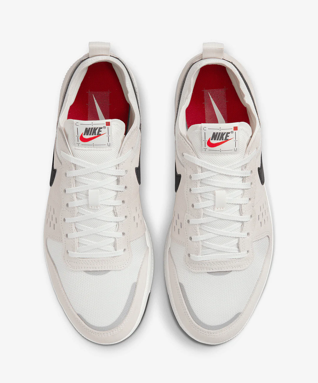 Nike | C1TY { SUMMIT WHITE/BLACK-FIRE RED - Image 2