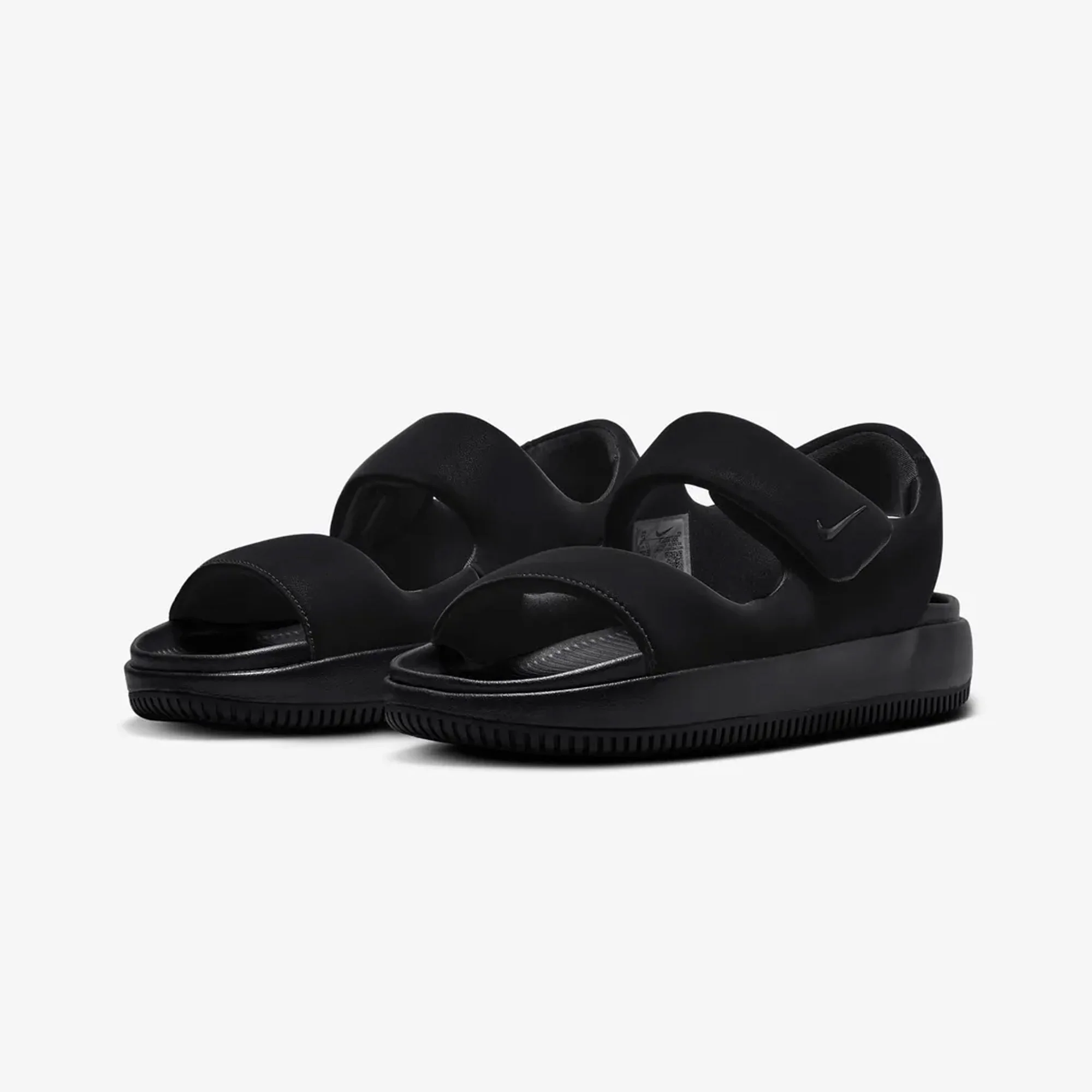 Nike | CALM SANDALS  { BLACK/BLACK-BLACK - Image 2