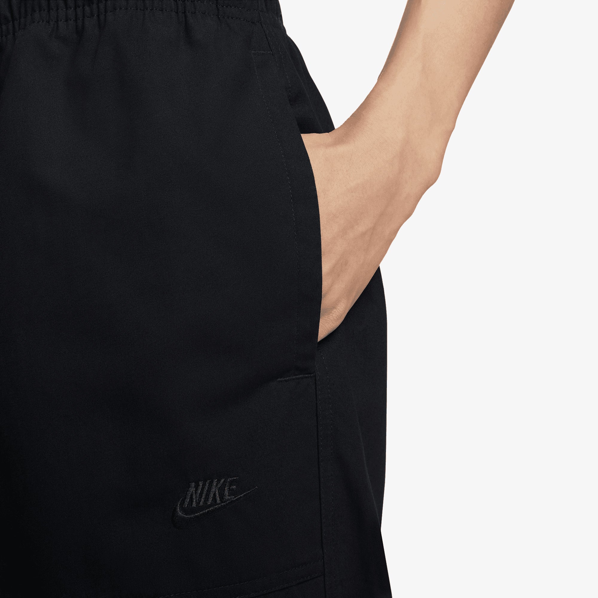 NIKE | CLUB PANTS { BLACK/BLACK - Image 3