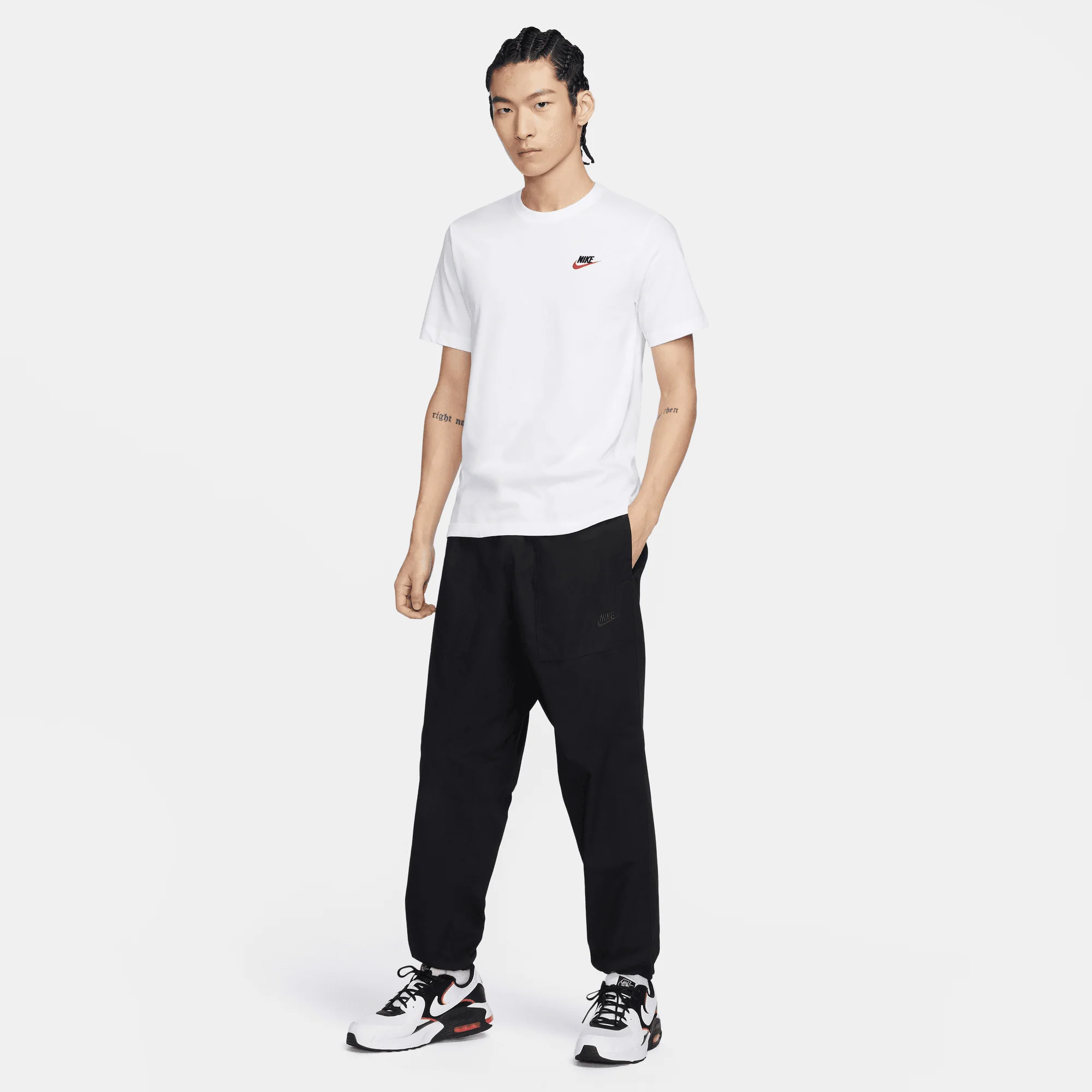 NIKE | CLUB PANTS { BLACK/BLACK - Image 7