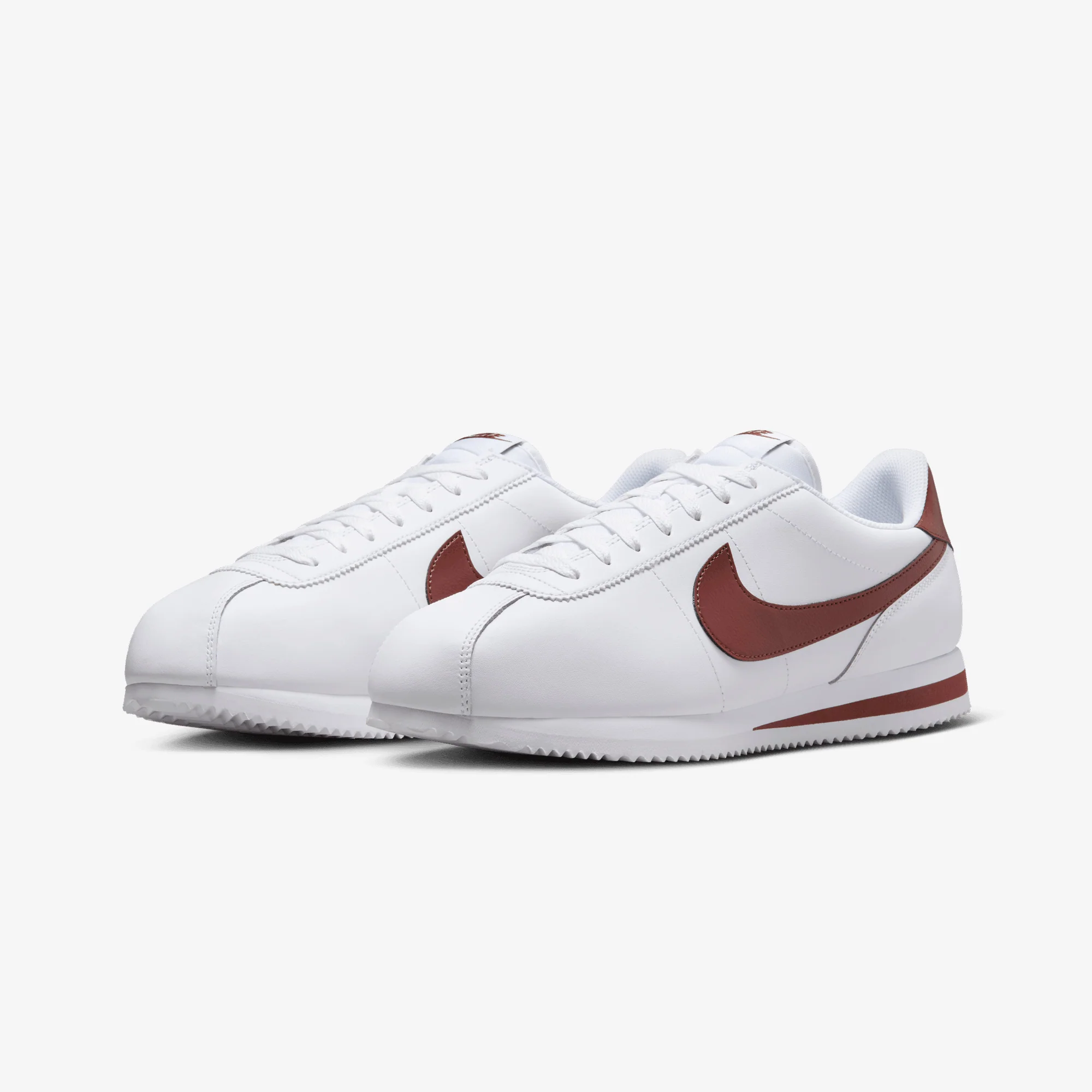 NIKE | CORTEZ { WHITE/DARK PONY - Image 3