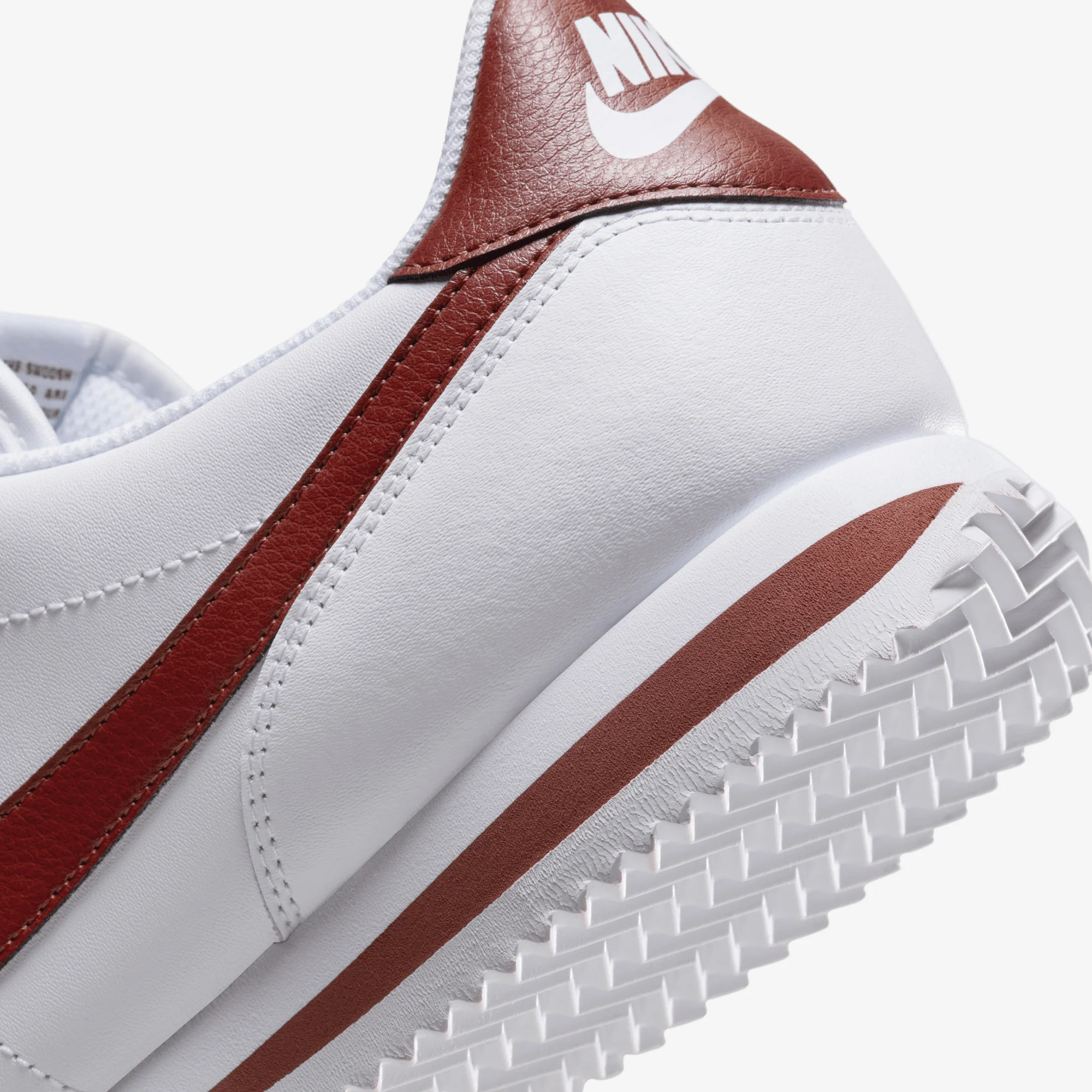 NIKE | CORTEZ { WHITE/DARK PONY - Image 6