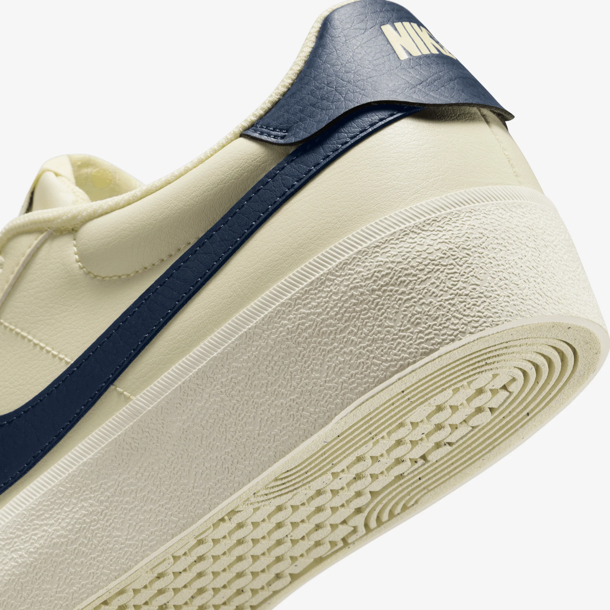 Nike | COURT SHOT { COCONUT MILK/MIDNIGHT NAVY-SAIL - Image 6