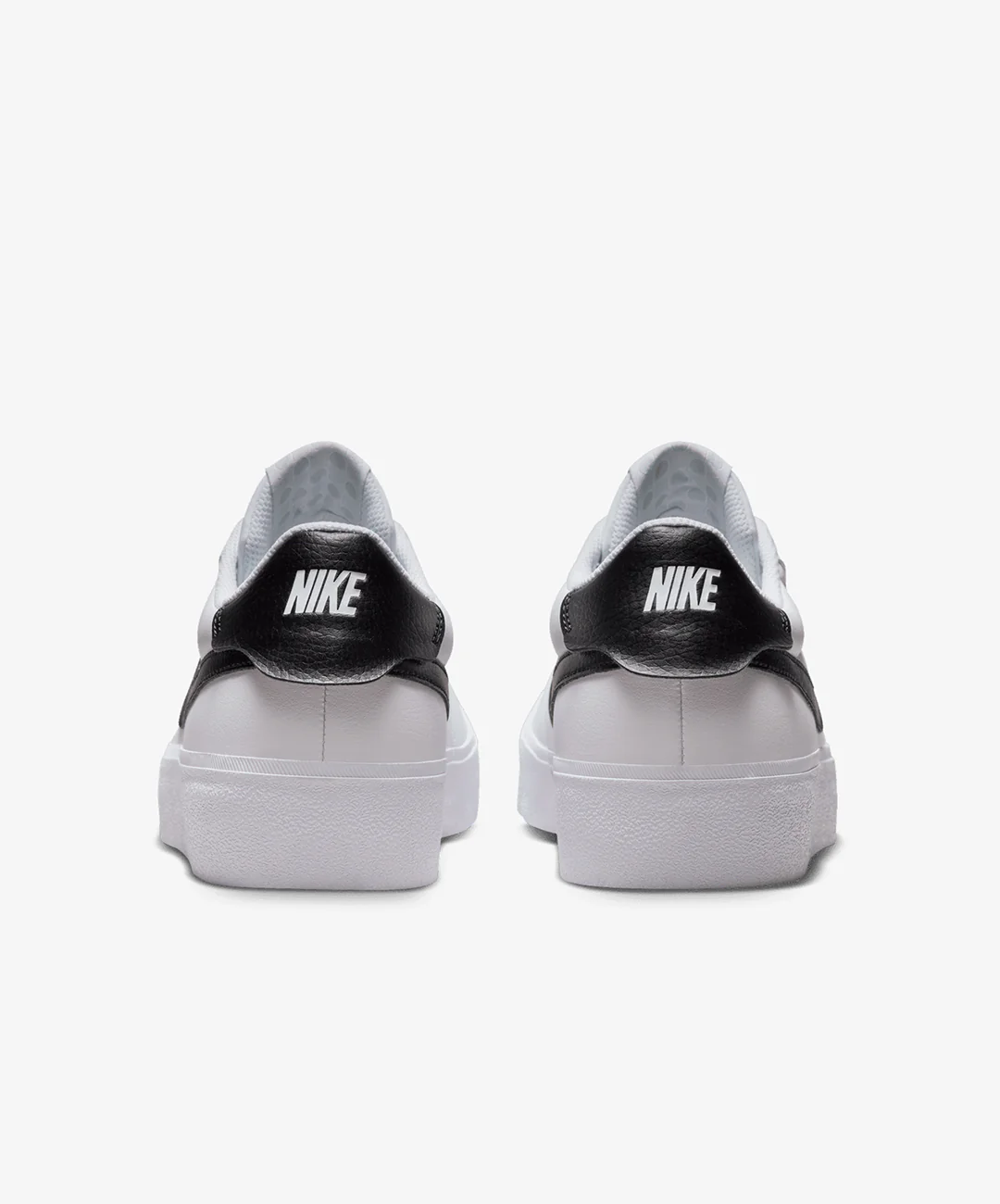 Nike | COURT SHOT { WHITE/BLACK - Image 4