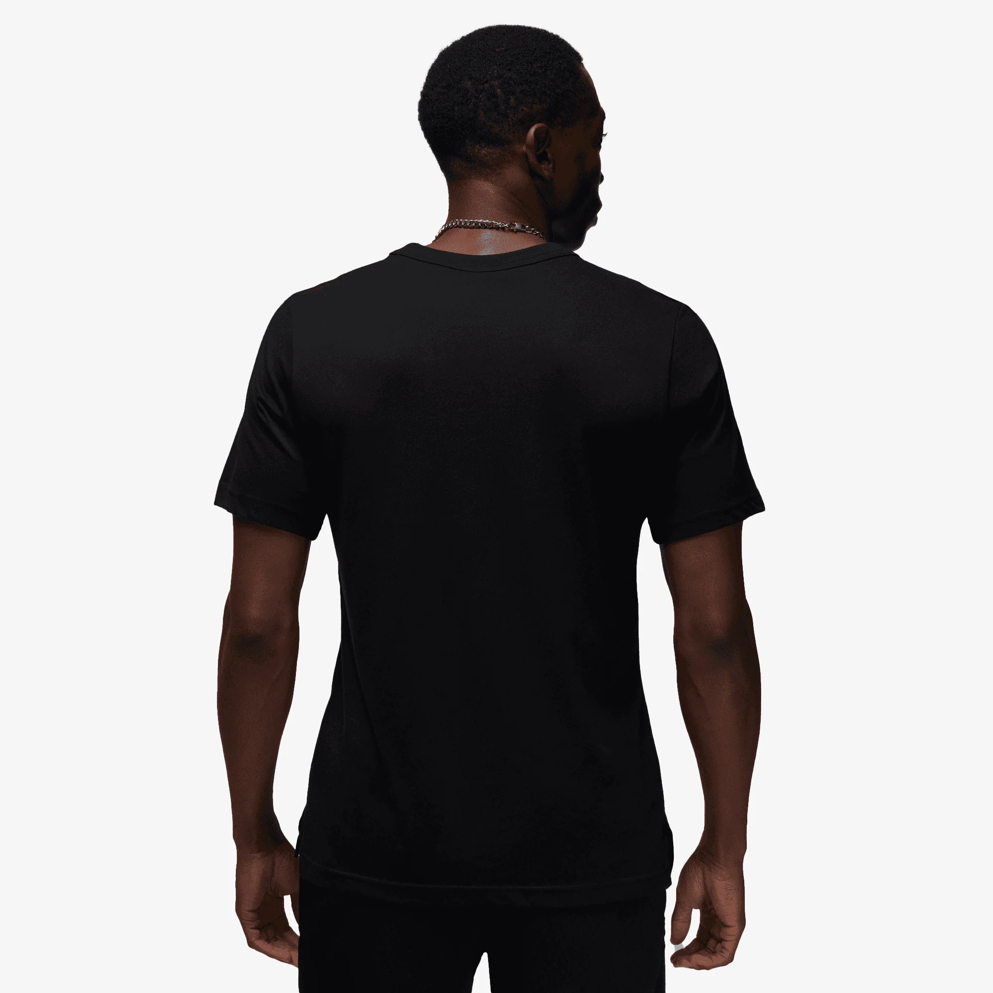 JORDAN | DRI FIT SHORT-SLEEVE TOP { BLACK - Image 5
