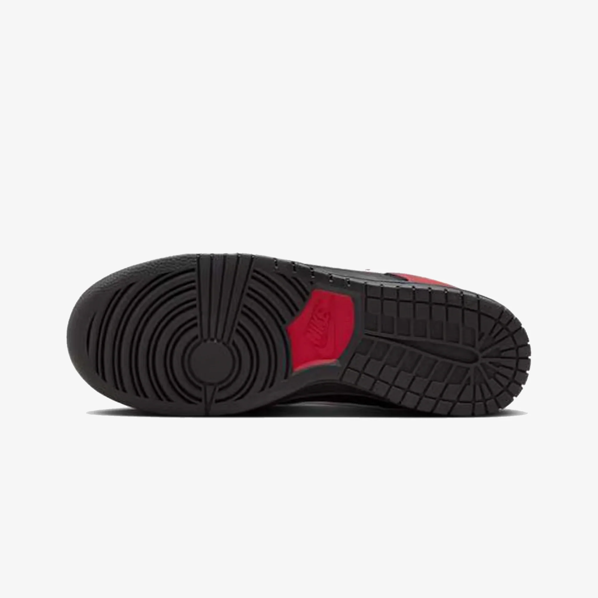 NIKE | DUNK LOW RETRO { BLACK/WHITE-GYM RED-UNIVERSITY GOLD - Image 4