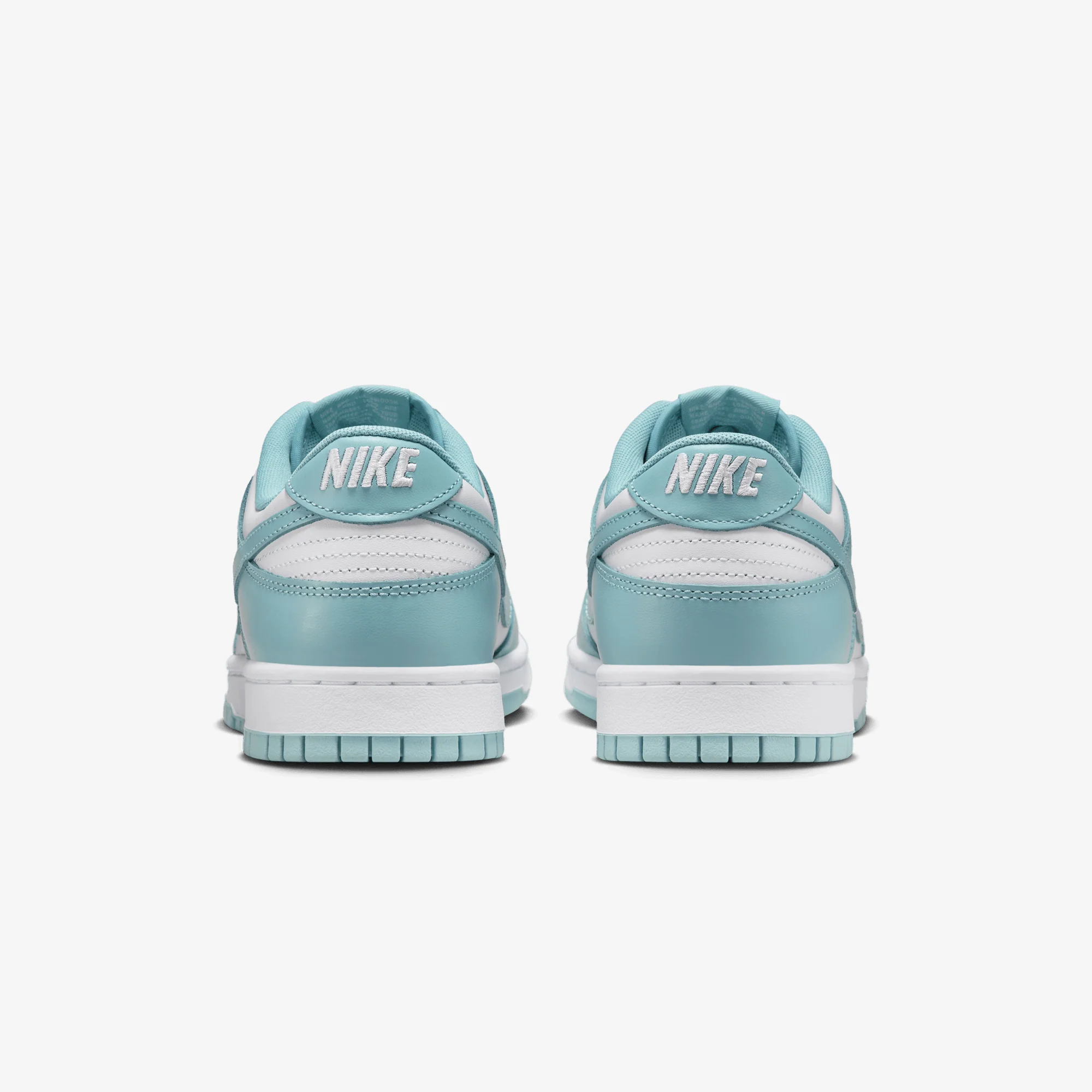 NIKE | DUNK LOW RETRO { WHITE/DENIM TURQ - Image 4