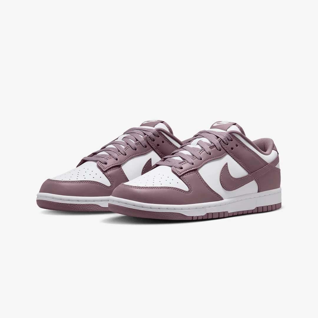 NIKE | DUNK LOW RETRO { WHITE/WHITE/TAUPE GREY - Image 3