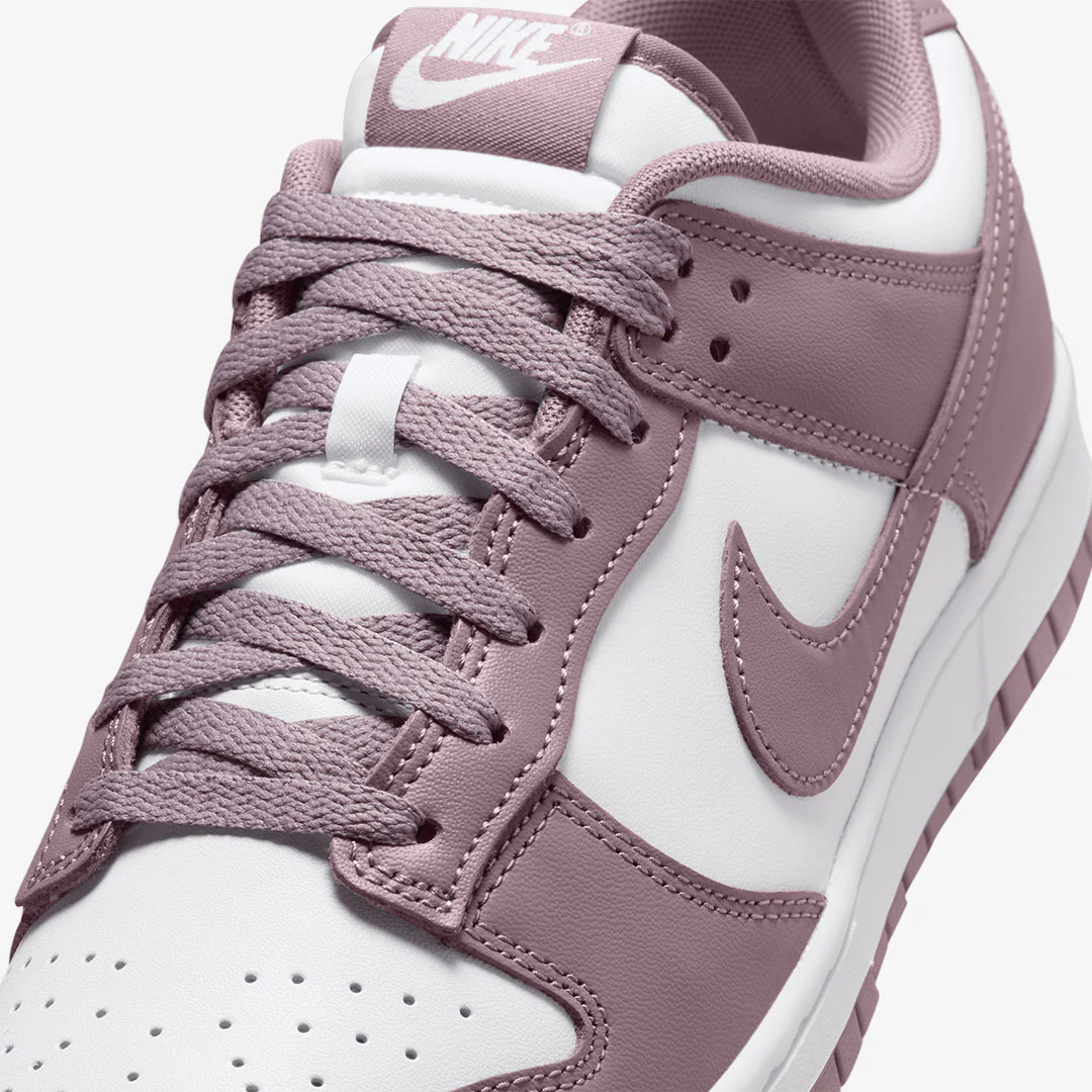 NIKE | DUNK LOW RETRO { WHITE/WHITE/TAUPE GREY - Image 5