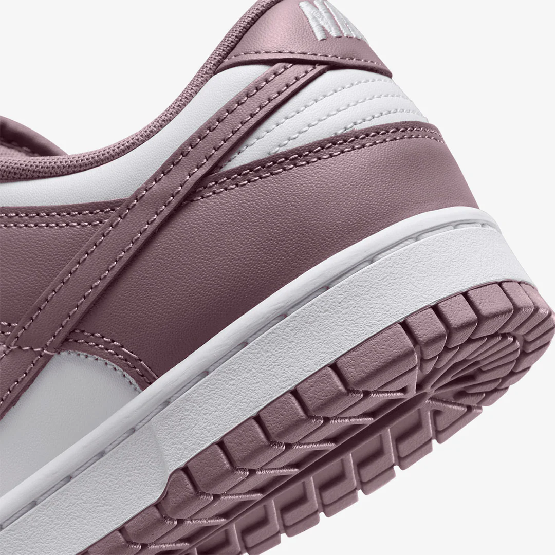 NIKE | DUNK LOW RETRO { WHITE/WHITE/TAUPE GREY - Image 6