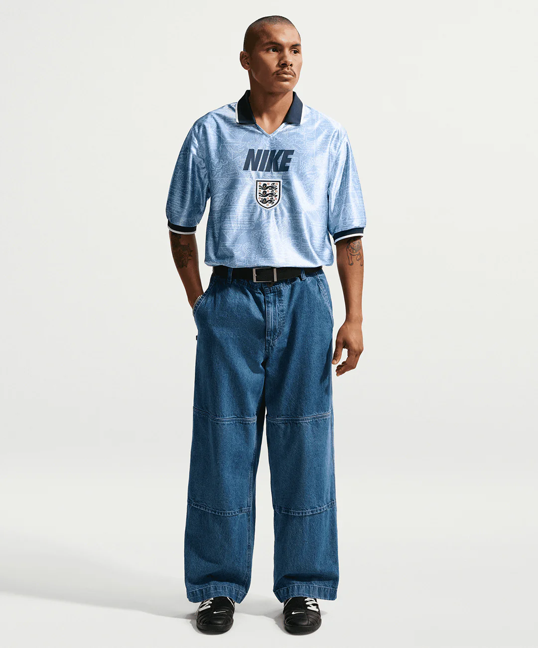 NIKE | ENGLAND ENERGY DRI-FIT { WORK BLUE/WHITE/OBSIDIAN - Image 4