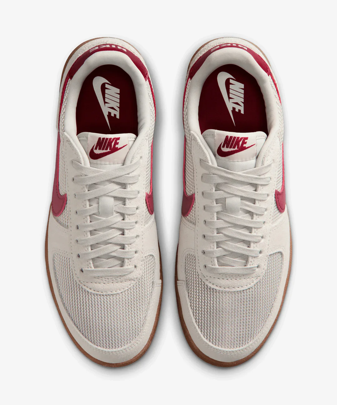 NIKE | FIELD GENERAL { LIGHT BONE/TEAM CRIMSON-GUM DARK BROWN - Image 2