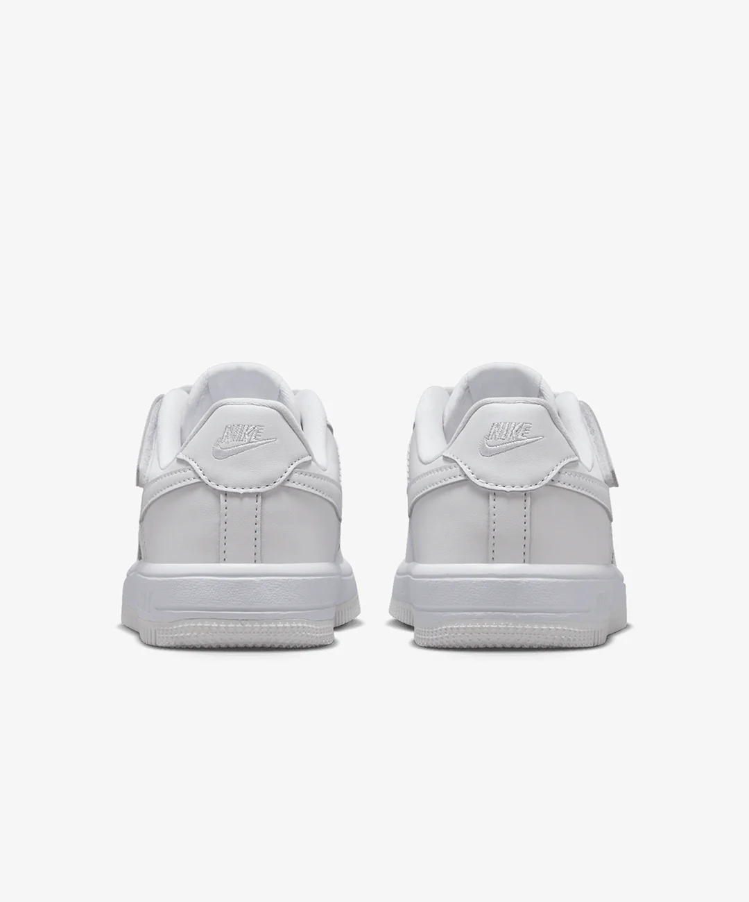 NIKE | FORCE 1 LOW EASYON KIDS { WHITE/WHITE-WHITE - Image 4