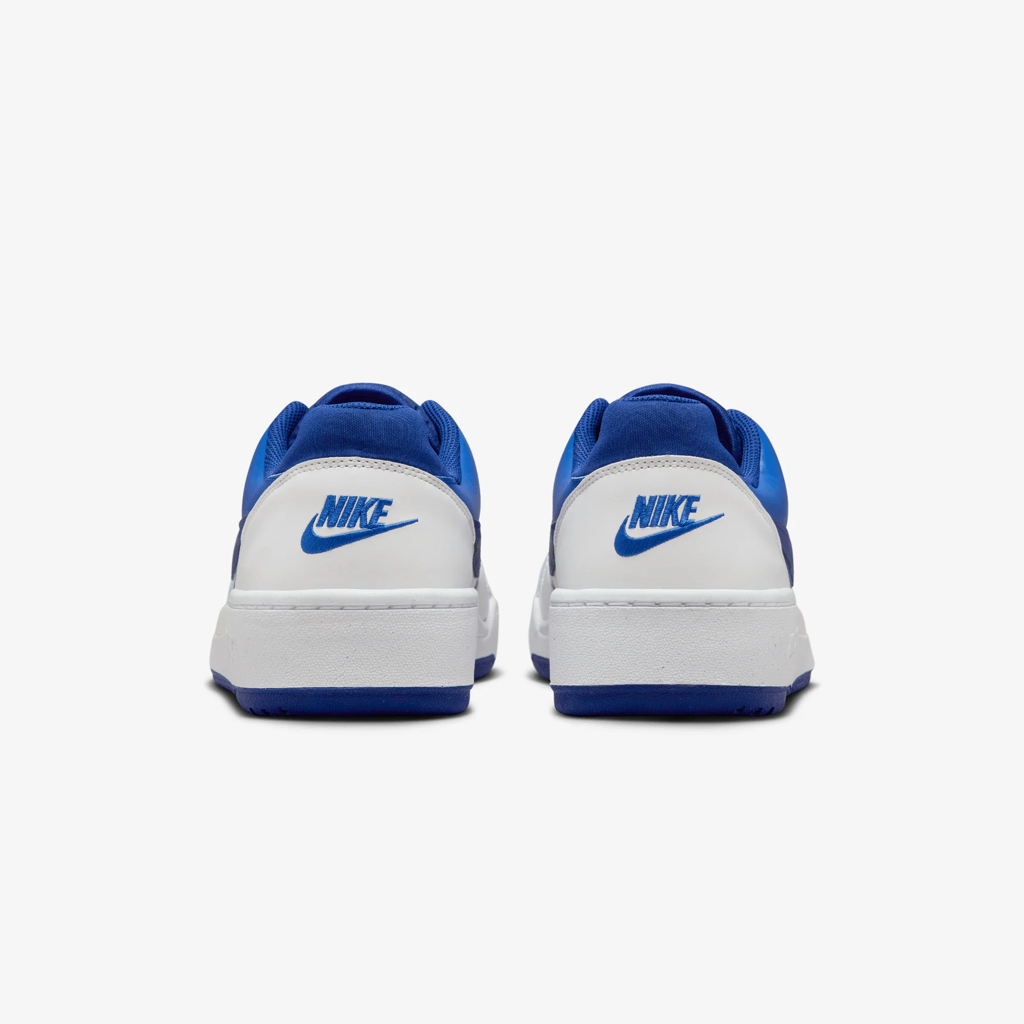 NIKE | FULL FORCE LOW { SUMMIT WHITE/DEEP ROYAL BLUE-RACER BLUE - Image 4