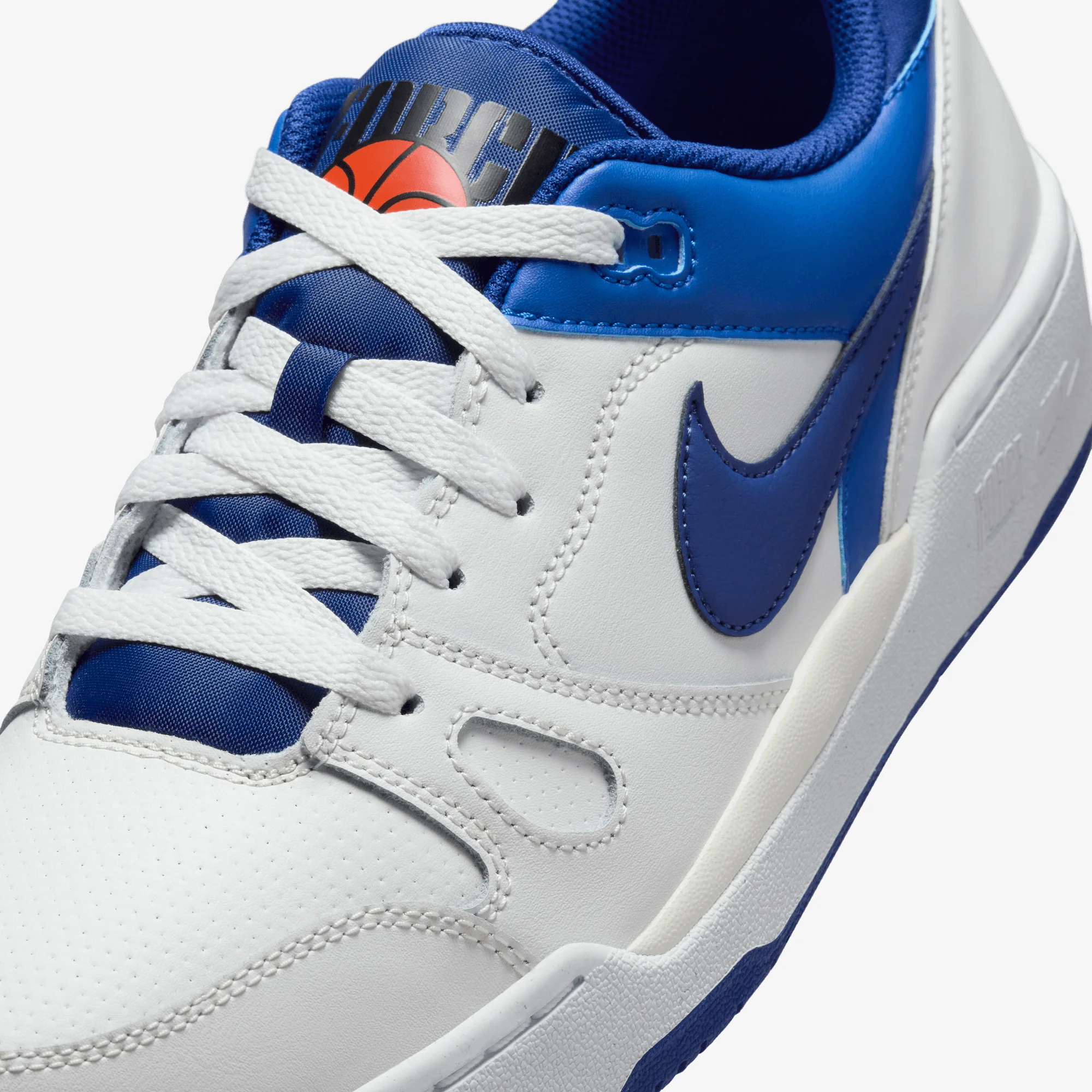 NIKE | FULL FORCE LOW { SUMMIT WHITE/DEEP ROYAL BLUE-RACER BLUE - Image 6