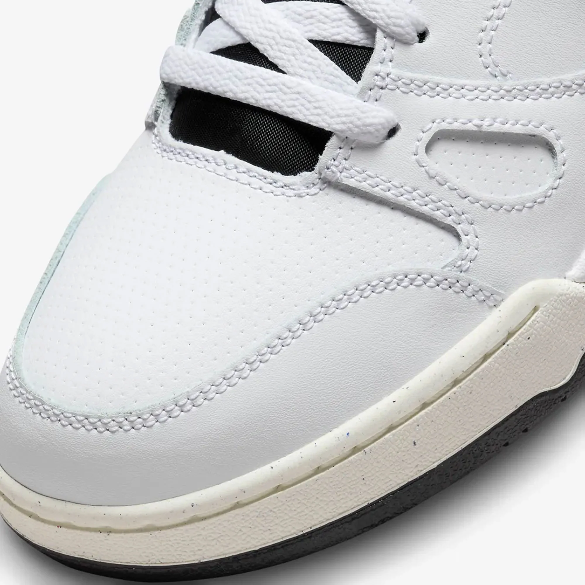 NIKE | FULL FORCE LOW { WHITE/BLACK-PEWTER-SAIL - Image 4