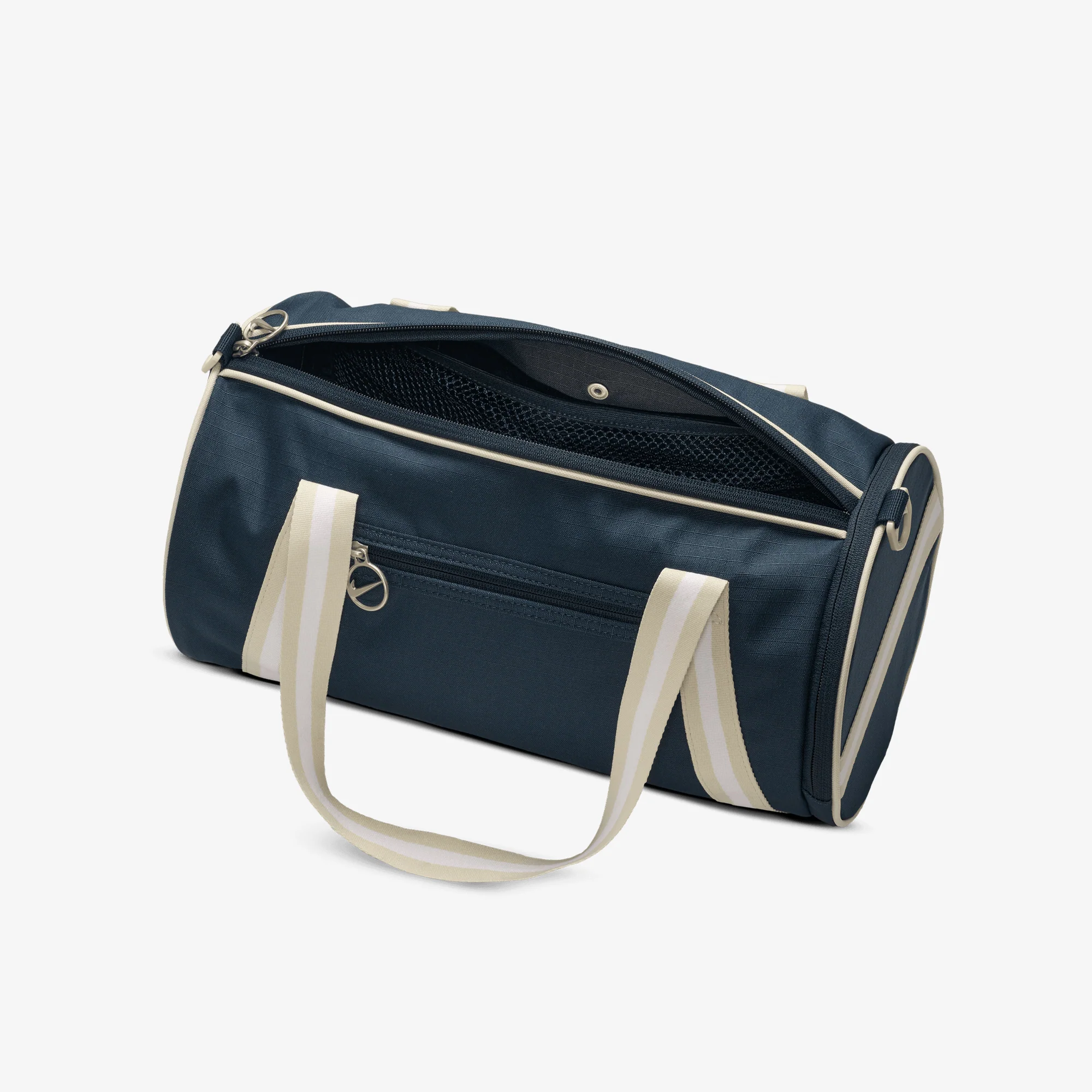 NIKE | HERITAGE RETRO DUFFEL BAG (13L) { ARMORY NAVY/SEA GLASS/SEA GLASS - Image 11