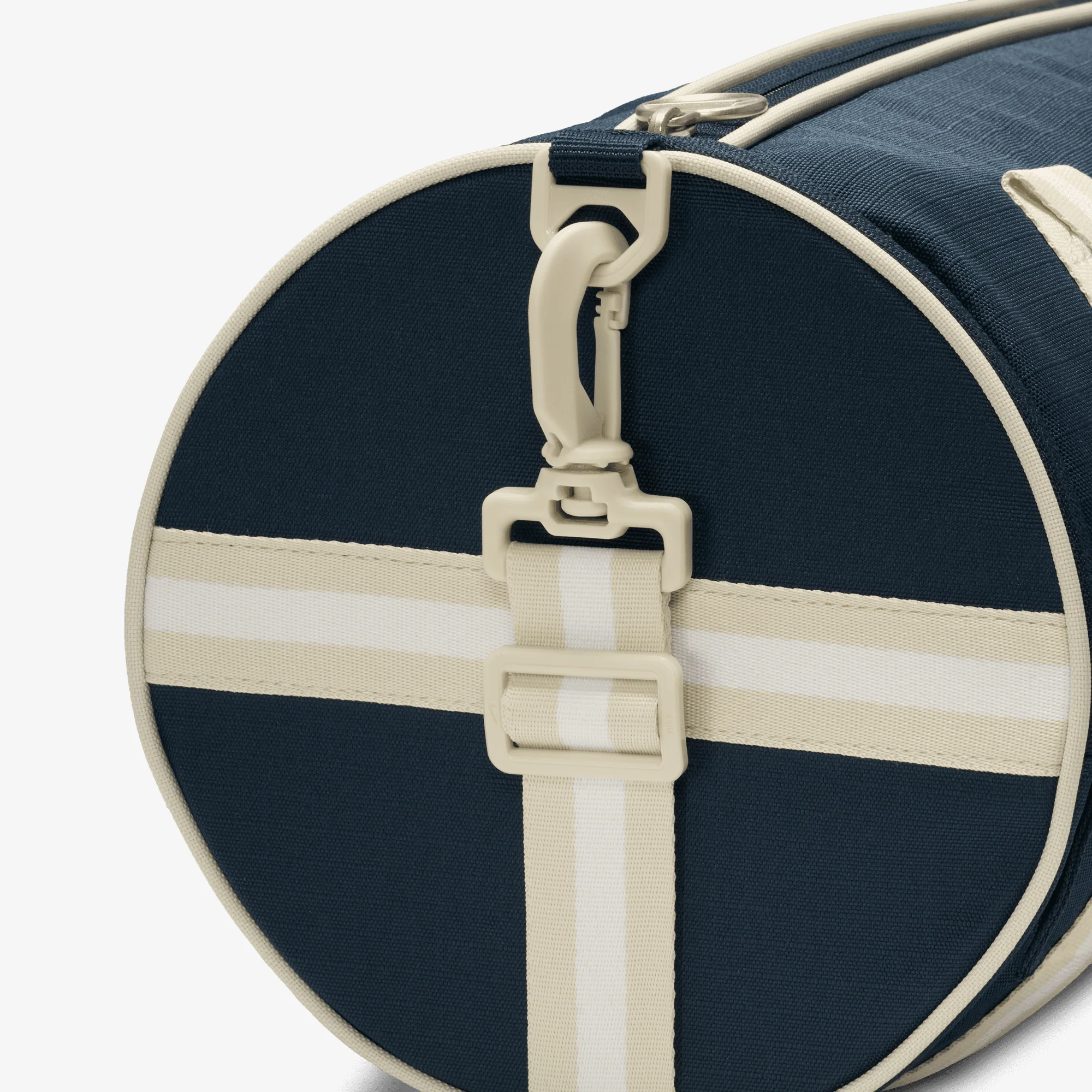 NIKE | HERITAGE RETRO DUFFEL BAG (13L) { ARMORY NAVY/SEA GLASS/SEA GLASS - Image 3