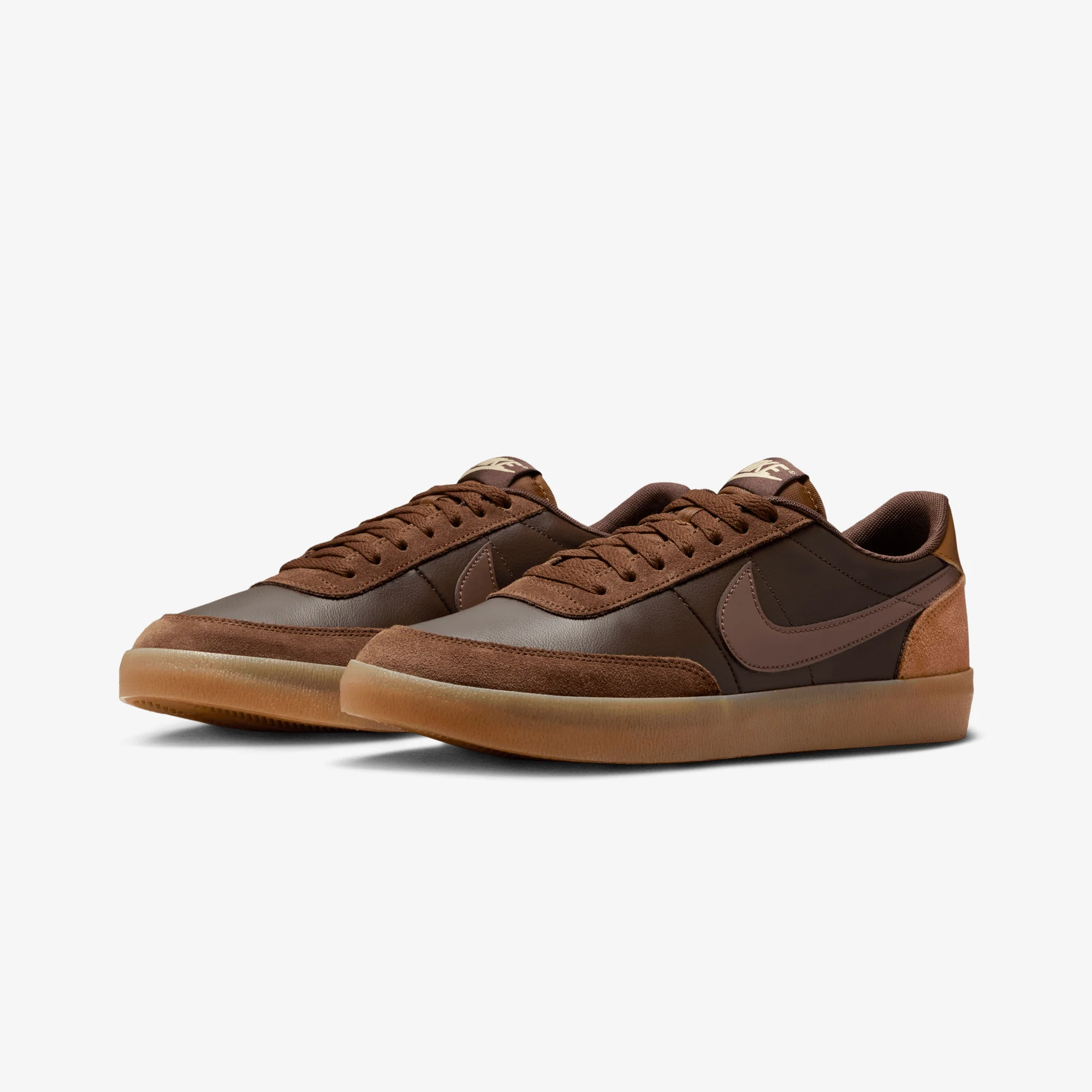 NIKE | KILLSHOT 2 LEATHER { BAROQUE BROWN/CACAO WOW-LT BRITISH TAN - Image 3