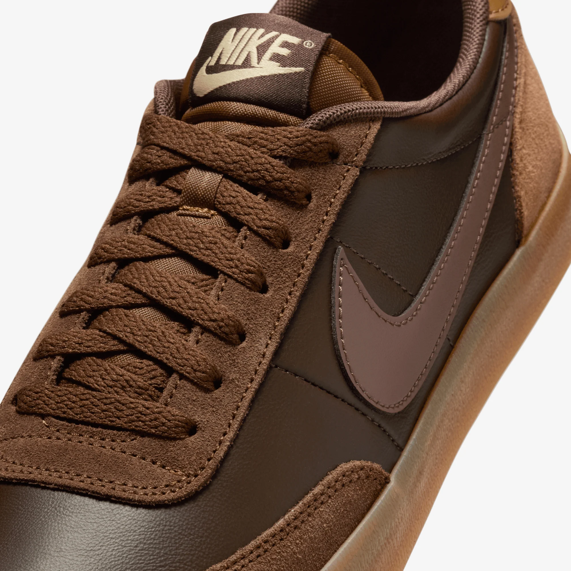NIKE | KILLSHOT 2 LEATHER { BAROQUE BROWN/CACAO WOW-LT BRITISH TAN - Image 5