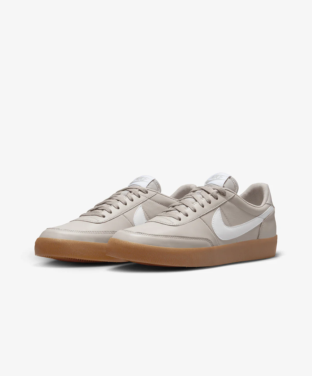Nike | KILLSHOT 2 LEATHER { COLLEGE GREY/WHITE-GUM MED BROWN - Image 3