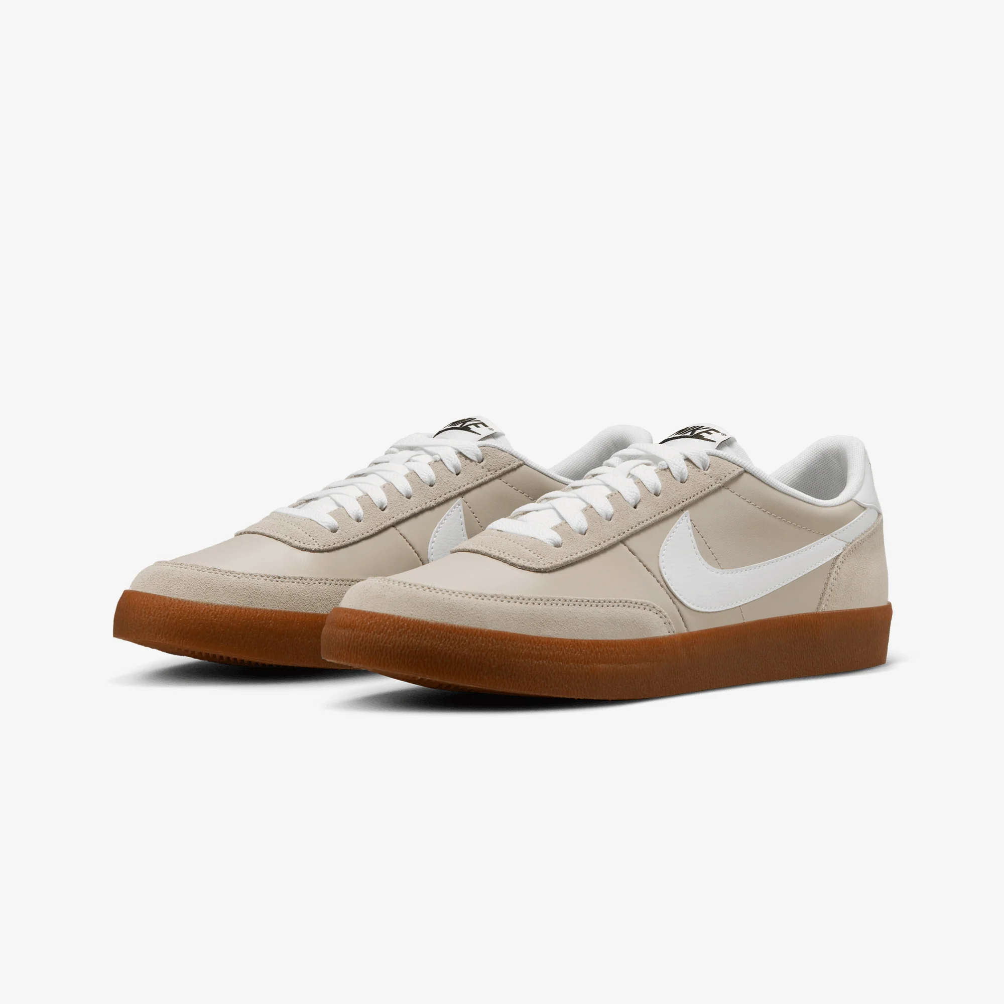 NIKE | KILLSHOT 2 LEATHER { CREAM II/WHITE-BLACK-GUM MED BROWN - Image 3