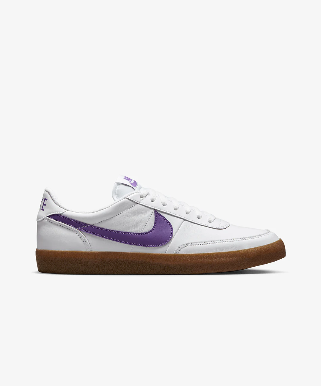 Nike | KILLSHOT 2 LEATHER { WHITE/WILD GRAPE-GUM MED BROWN